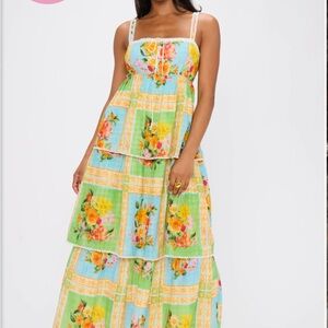 Show Me Your Mumu - Peyton Floral Tiered Maxi Dress